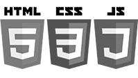 HTML, CSS, JS